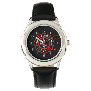 Montre Insigne de corps de sapeurs-pompiers