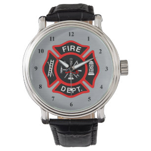 Montre Insigne de département du feu du symbole de