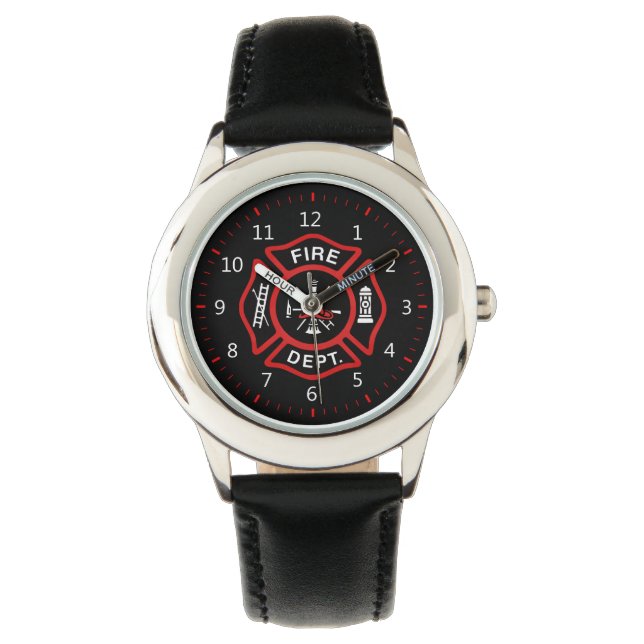 Montre Insigne du service d'incendie (devant)
