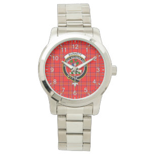 Montre Insigne Tartan Moderne et Intemporel du Clan Burne