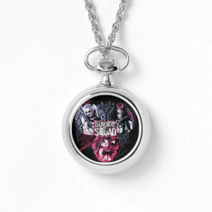 Montre Insignes de graffiti de filles de peloton du