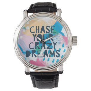 Montre Inspiration lumineuse I   Chasse tes rêves fous