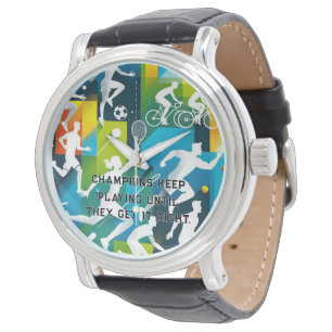 Montre Inspirational Athlete watch - Cadeau Motivationnel