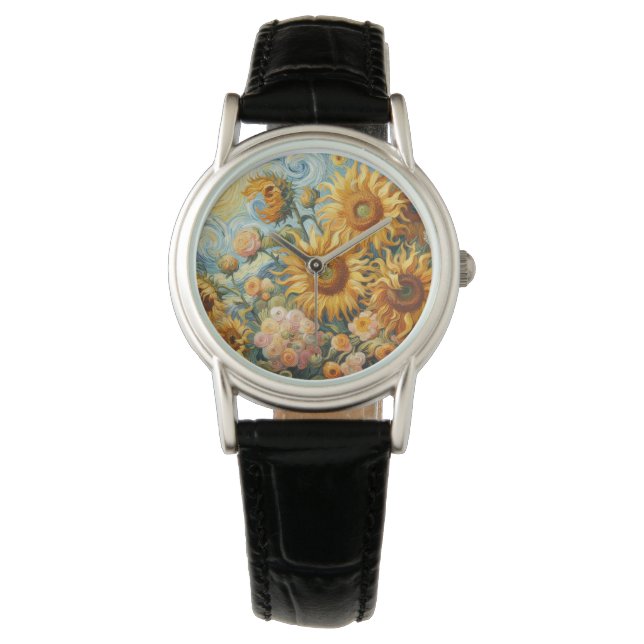 Montre Inspirations tournesol (devant)