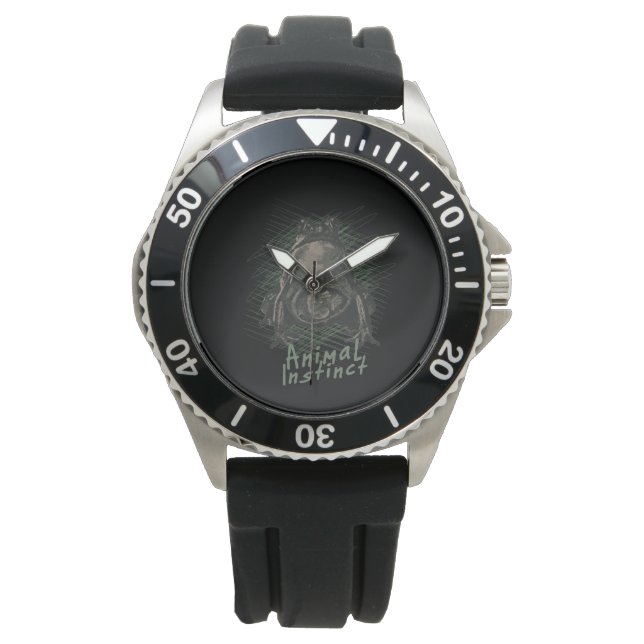 Montre Instinct animal (devant)