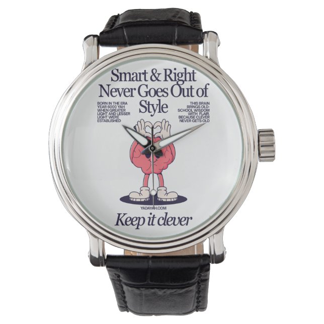 Montre intelligente et juste Yada Yahowah (devant)