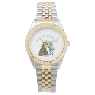 Montre Invitation d'anniversaire Magique de Père Noël 