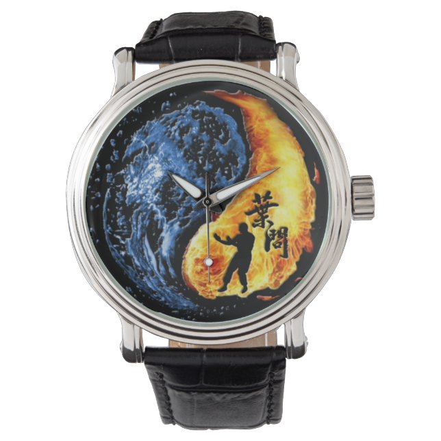 Montre Ip Man Wing Chun à Ying Yang (devant)