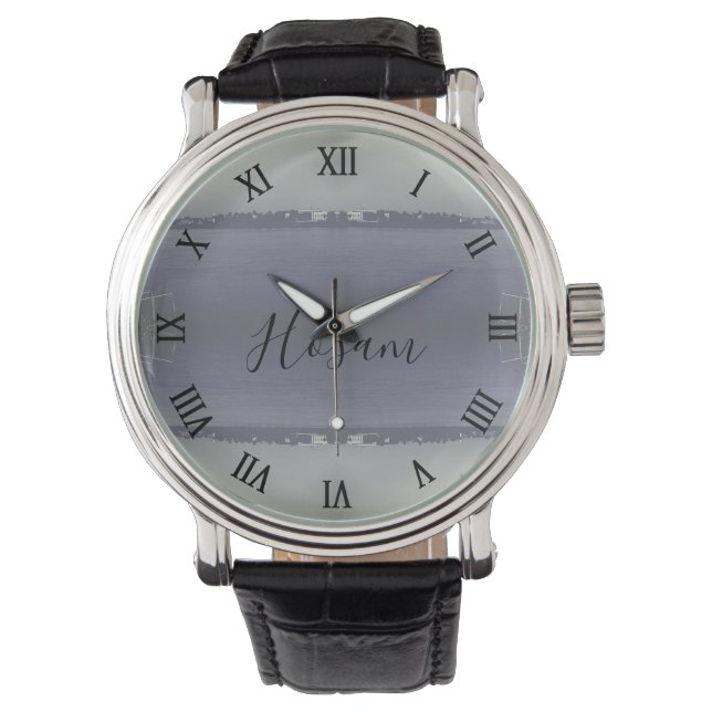 Montre Irak vintage Bagdad fleuve forat (devant)