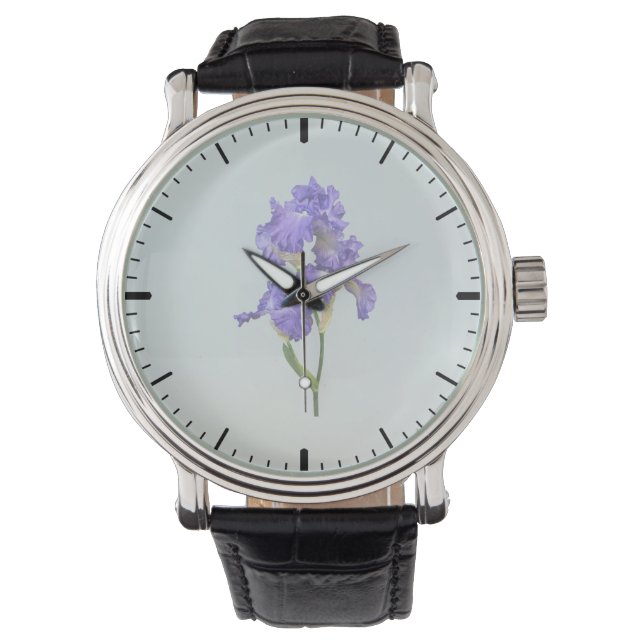 Montre Iris triple violet (devant)
