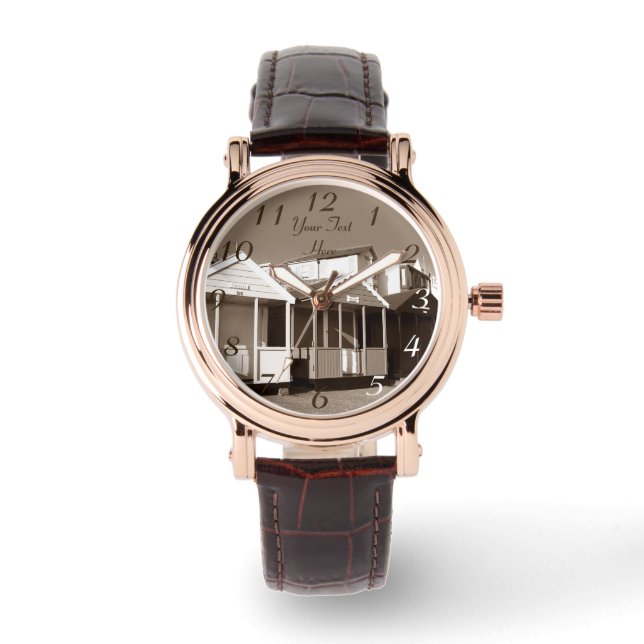 Montre ish seaside blue skies and beach huach (Recto)