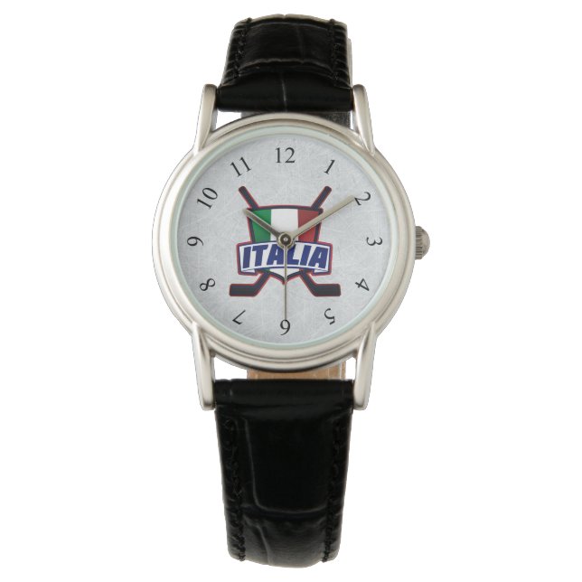 Montre Italie Hockey su Ghiaccio Watch (devant)