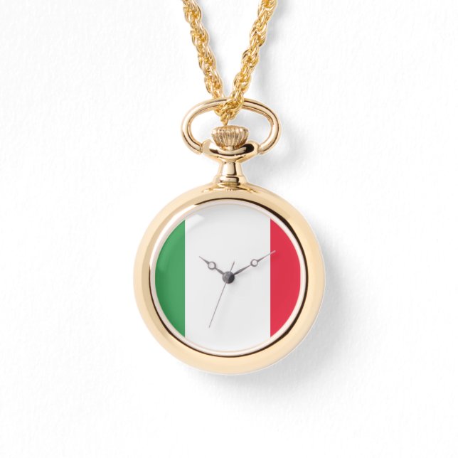 Montre Italy Flag Emblem (Recto)