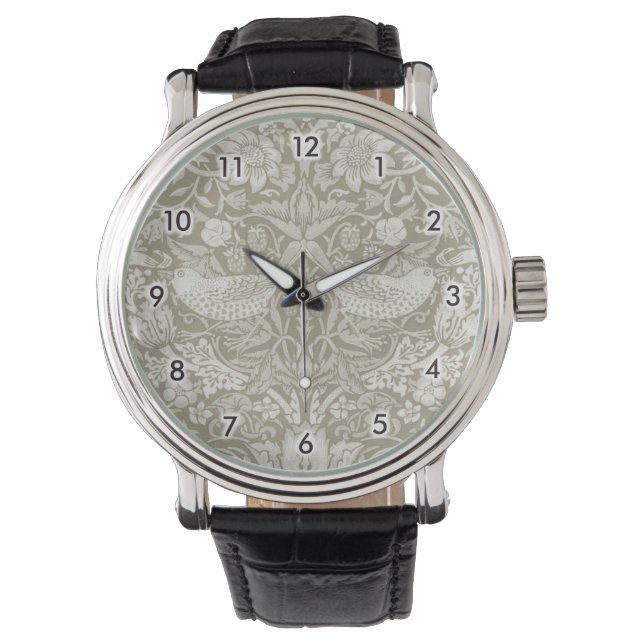 Montre Ivory, Thief fraise, William Morris (devant)