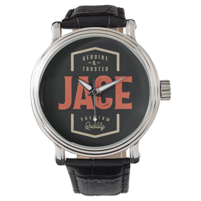 Montre Jace Name Funny Personnalisé Anniversaire Jace (devant)
