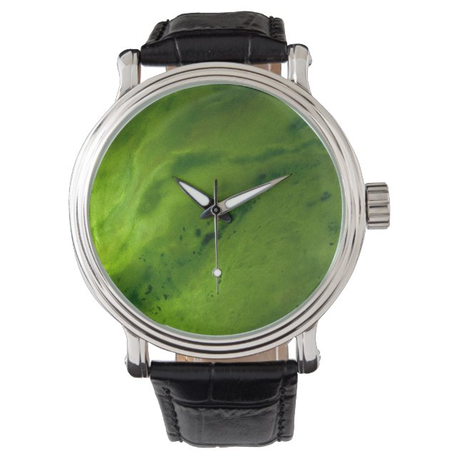 Montre Jade verte (devant)