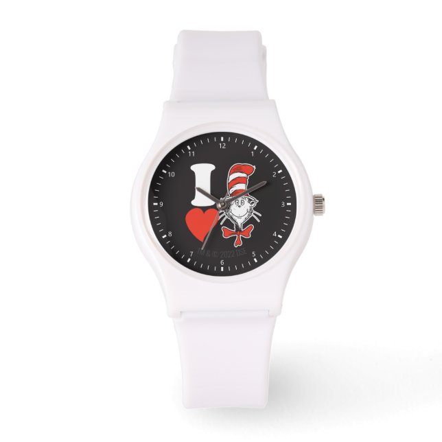 Montre J'adore le Chat dans le Chapeau (Recto)