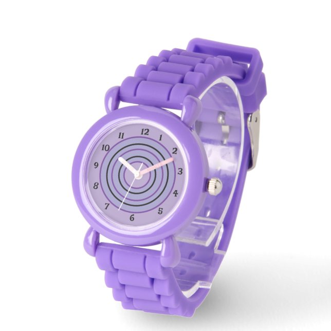 Montre J'ADORE le violet  (Angle)