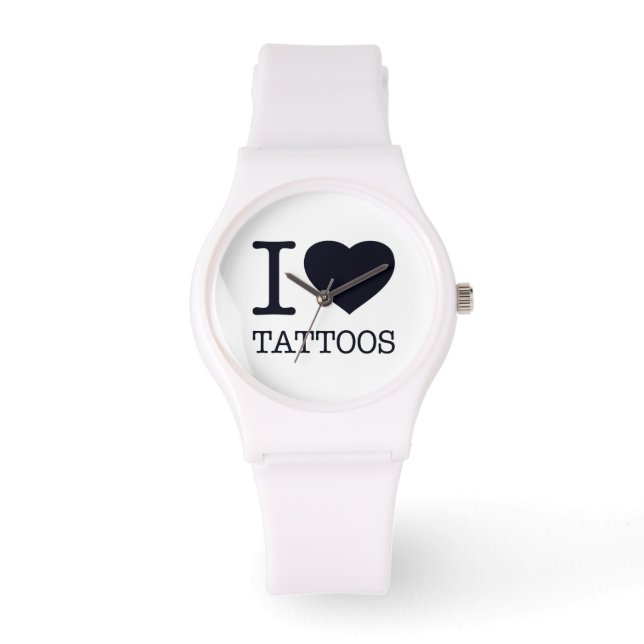 MONTRE J'ADORE LES TATTOOS (Recto)