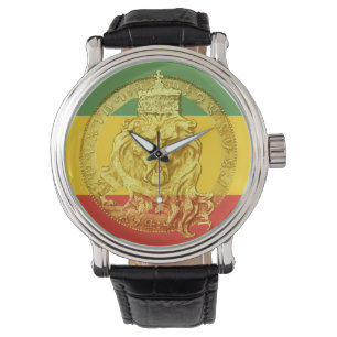 Montre Jah Rastafari Lion de Judah Watch