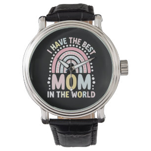 Montre J'Ai La Meilleure Maman Au Monde Boho Rainbow