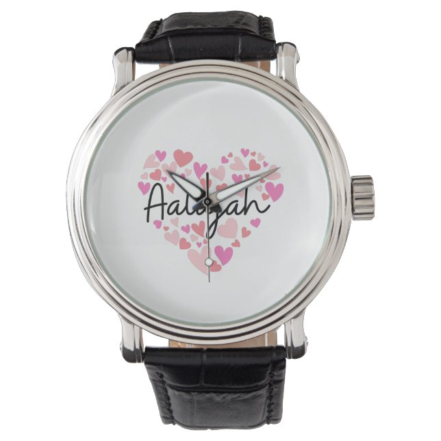 Montre J'aime Aaliyah (devant)
