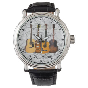 MONTRE J'AIME GUITARS WRISTWATING