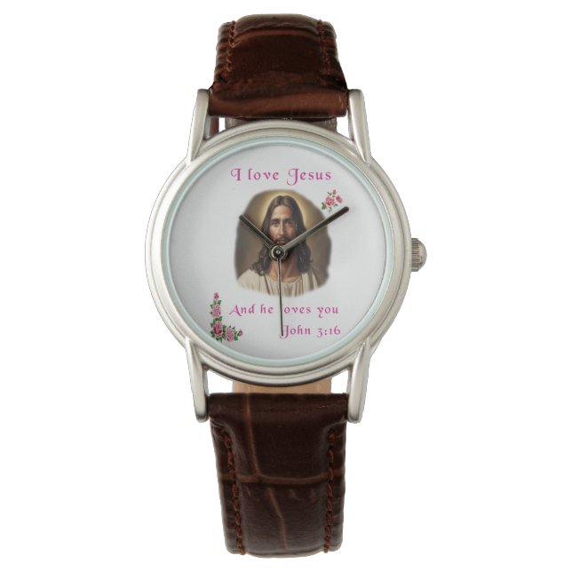 Montre J'aime Jésus (devant)