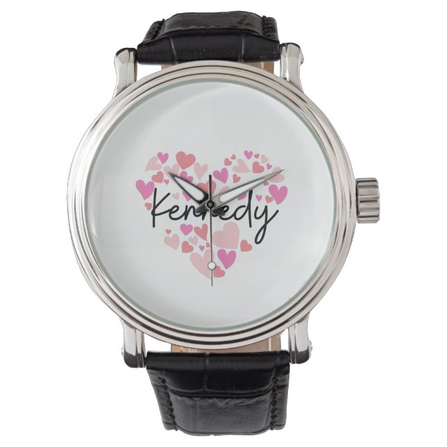 Montre J'aime Kennedy (devant)