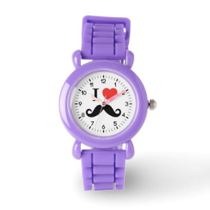 Montre j'aime la moustache