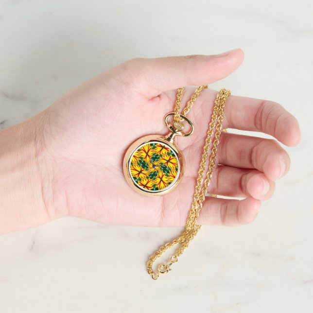 Montre J'Aime Les Fleurs Uniques (main)