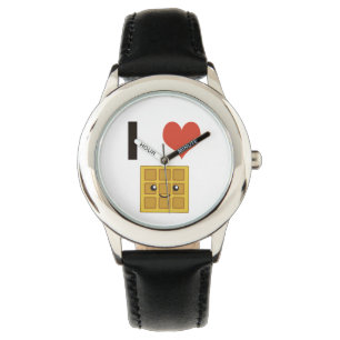 Montre J'aime les gaufres