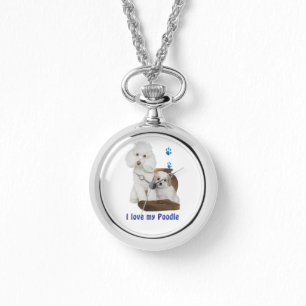 Montre J'aime mon caniche