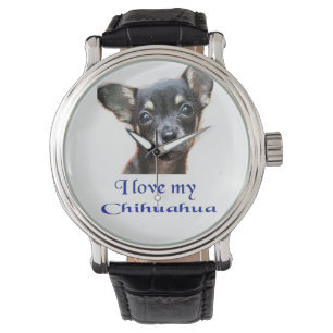 Montre J'aime mon Chihuahua