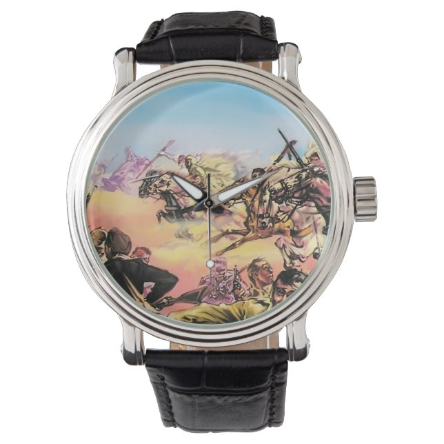 Montre Jamahiri ® Libye | La bataille de Gardabia (Illgre (devant)