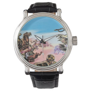 Montre Jamahiri ® Libye La bataille de Shoghab (Illustr
