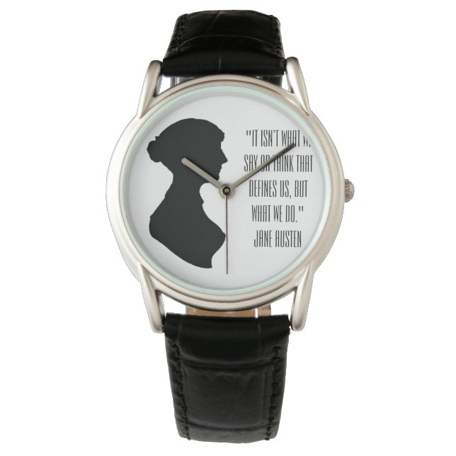 Montre Jane Austen quote  (devant)