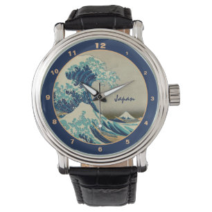 Montre Japon & Art Vintage Grande Vague au large de Kanag