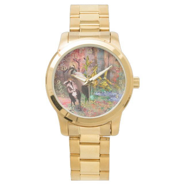 Montre JAPONAIS CRANSE "Soleil levant" (devant)