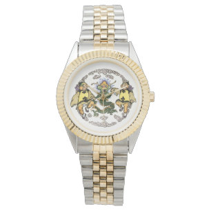 Montre Japonaise veille dragon de chance, jouer avec les 