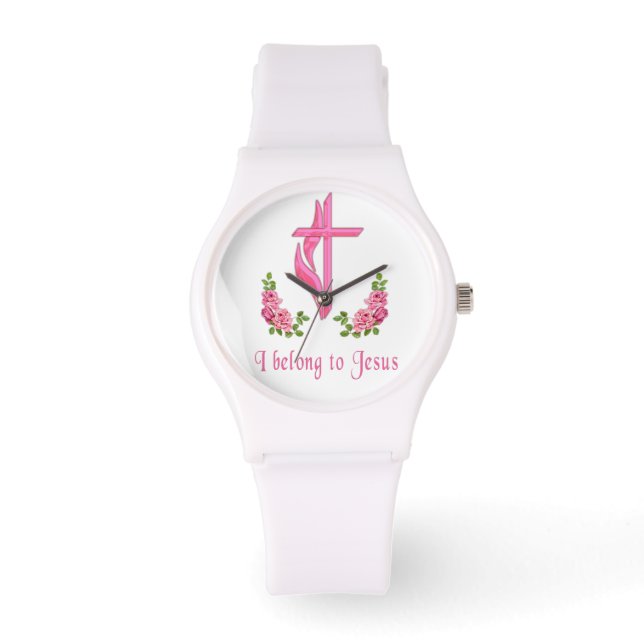 Montre J'appartiens à Jésus (Recto)