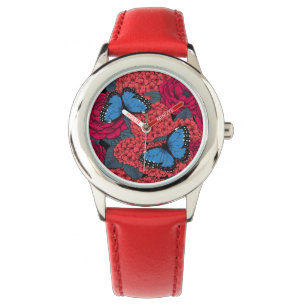 Montre Jardin de morpho bleu