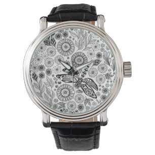 Montre Jardin des libellules