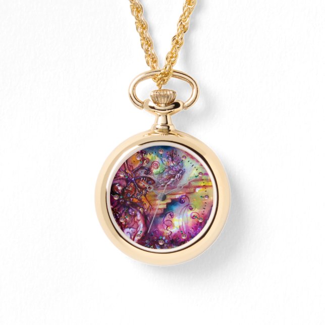 MONTRE JARDIN DES OMBRES PERDUES / ESCALIERS MYSTIQUES (Recto)