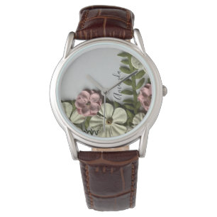 Montre Jardin Floral Pastel