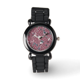 Montre Jardin rose Lilac