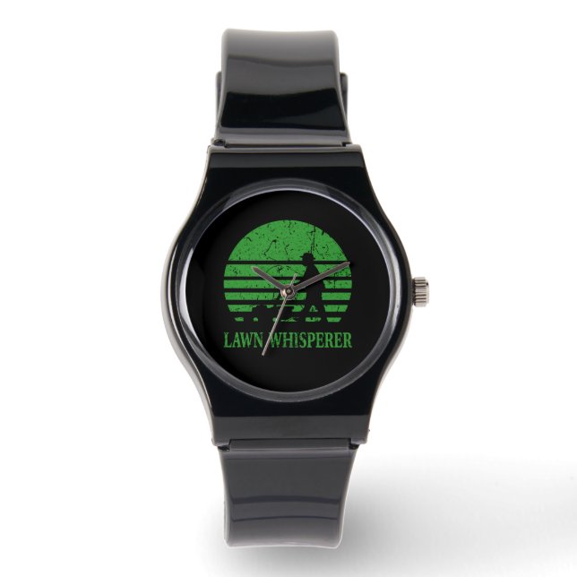 Montre Jardinier - Chuchoteur de Pelouse (Recto)