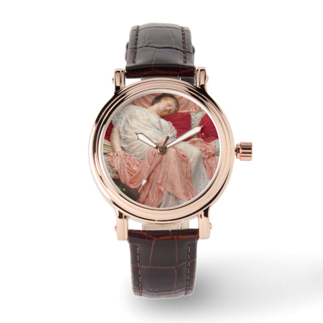 Montre Jasmine (Belle Jeune femme qui dort) (Recto)