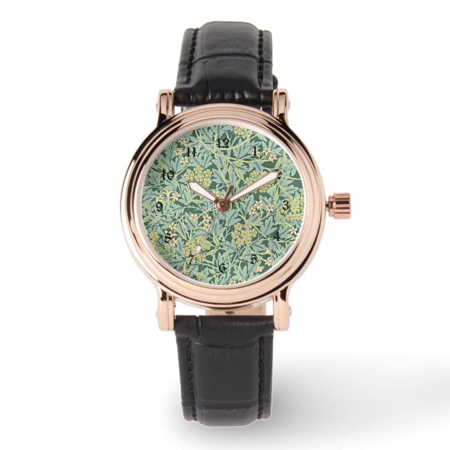 Montre Jasmine, un motif de William Morris, (Recto)