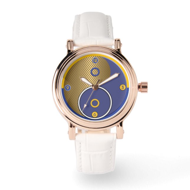 Montre Jaune bleu Yang (Recto)
